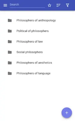 Philosophers android App screenshot 9